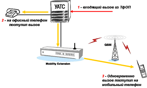 Схема применения 2N Mobility Extension