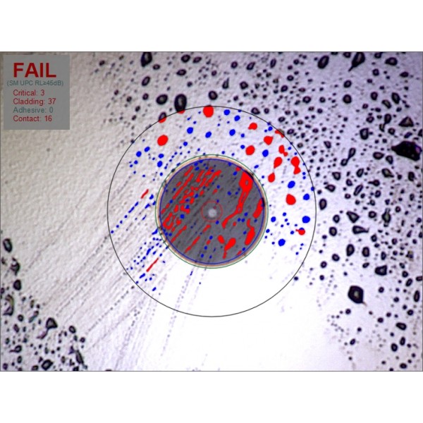 Инспектирование оптических коннекторов