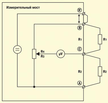 Принцип работы мостовой схемы - схема 2