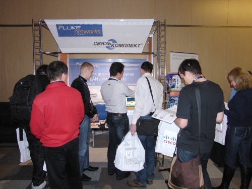 Fluke Networks вызвал аншлаг на Cisco Expo 2011