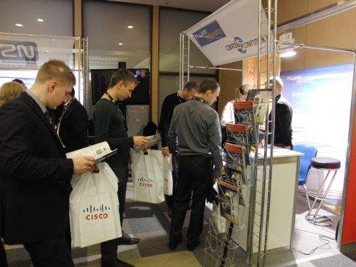 Fluke Networks вызвал аншлаг на Cisco Expo 2011