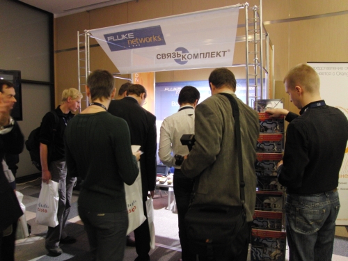 Fluke Networks вызвал аншлаг на Cisco Expo 2011