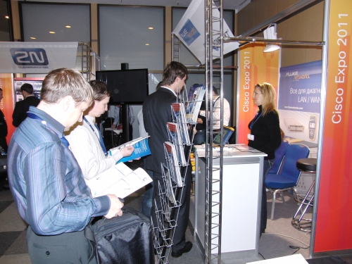 Fluke Networks вызвал аншлаг на Cisco Expo 2011