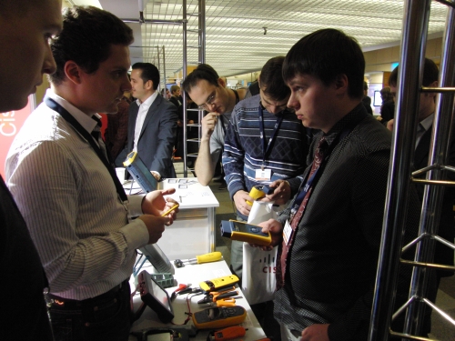 Fluke Networks вызвал аншлаг на Cisco Expo 2011