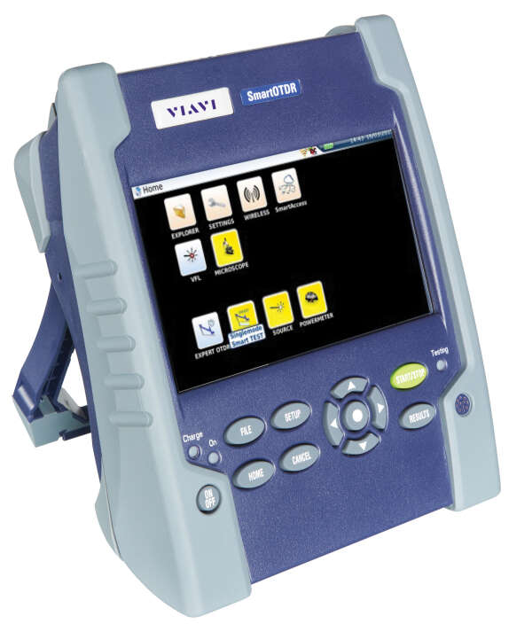 VIAVI SMARTOTDR126B-P1E - комплект оптического рефлектометра 1310/1550нм, 40/40дБ, LS, PM, VFL, WiFi, Bluetooth, ENTERPRISE-SLM, SC/PC