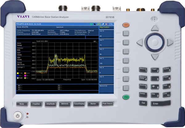 VIAVI JD785BB01 - комплект aнализатора базовых станций (спектроанализатор, измеритель мощности, анализатор АФУ)