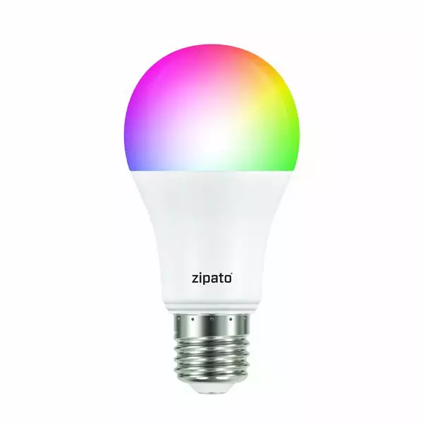Zipato Bulb RGBW - cветодиодная RGBW лампа Z-Wave, цоколь E27, мощность 8,5W, световой поток  600Lm