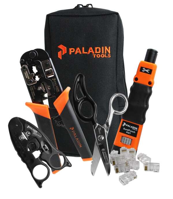 Paladin Tools PA4908 - набор мини для LAN в чехле